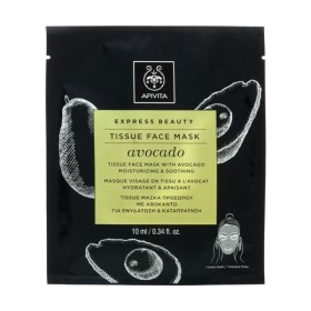 Apivita Express Beauty Tissue Face Mask Avocado Tissue Μάσκα Προσώπου με Αβοκάντο για Ενυδάτωση & Καταπράυνση, 10ml