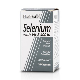 Health Aid Selenium 100mg & Vitamin E- 30 caps