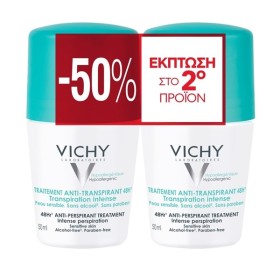 Vichy Promo Duo Deo Roll On Anti-Transpirant 48h 2x50ml