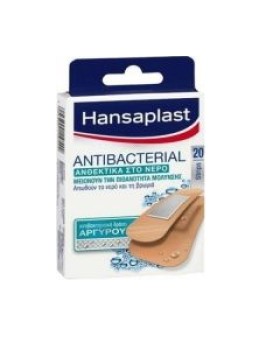 Hansaplast Antibacterial Water Resistant 20 τεμ