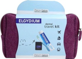 Elgydium Dental Travel Kit με Elgydium Pocket Μπορντώ