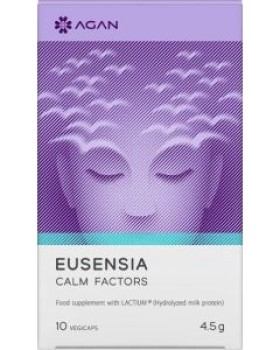 Agan Eusensia Calm Factors 10 φυτικές κάψουλες