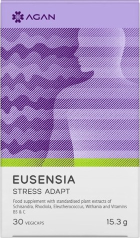 Agan Eusensia Stress Adapt 30 φυτικές κάψουλες