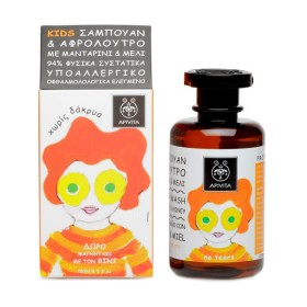 Apivita Kids Hair & Body Wash With Tangerine & Honey 250ml