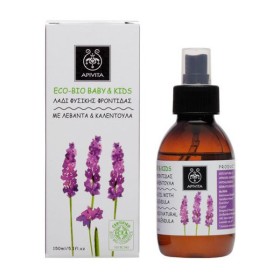 Apivita Eco-Bio Baby & Kids Natural Caring Oil With Lavender & Calendula 150ml