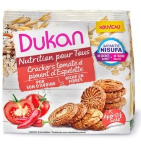 Dukan Crackers με Ντομάτα & Πιπεριά 100gr