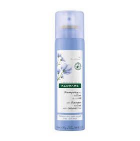 Klorane Linum Dry Shampoo Ξηρό Σαμπουάν για Όγκο με Ίνες Βιολογικού Λιναριού 150 ml