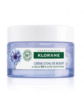 Klorane Cornflower Water Cream with Organic Cornflower & Hyaluronic Acid- 50 ml