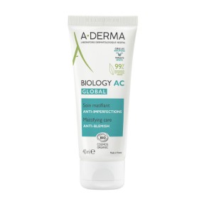 A-Derma Biology AC Global Κρέμα Προσώπου για Ενυδάτωση, Ατέλειες & Ακμή 40ml