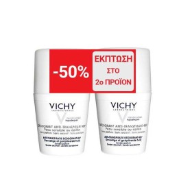 Vichy Promo Duo Deo Roll On Anti-Transpirant 48h, 2x50ml