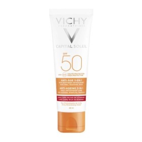 Vichy Ideal Soleil Αντιηλιακή Κρέμα Προσώπου Anti-Age SPF50 50ml