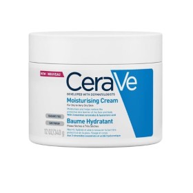 Cerave Moisturizing Cream Ενυδατική Κρέμα για Ξηρό/Πολύ Ξηρό Δέρμα, 340g