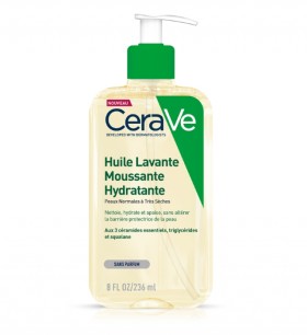 CeraVe Hydrating Foaming Cleansing Oil Λάδι Καθαρισμού για Ξηρά & Ευαίσθητα Δέρματα, 236ml