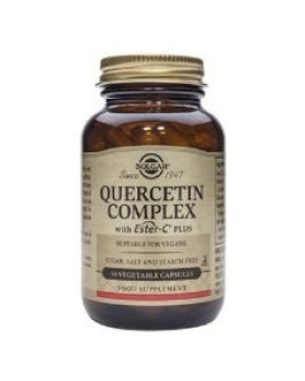 Solgar Quercetin Complex Σύμπλεγμα Κουερσετίνης με βιταμίνη C,50caps