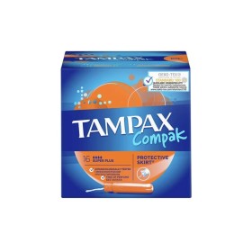 Tampax Compak Super Plus με Απλικατέρ για Προστασία & Διακριτικότητα, 16τεμ
