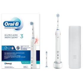 OralB Professional Gumcare 3 Ηλεκτρική Οδοντόβουρτσα για Ευαίσθητα Ούλα με Ορατό Αισθητήρα Πίεσης & Σύνδεση Bluetooth