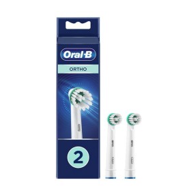 Oral-B Ortho Ανταλλακτικές Κεφαλές Ειδικά Σχεδιασμένες για Σιδεράκια, 2τεμ