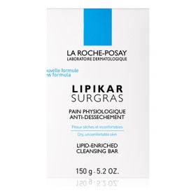 La Roche-Posay ? Lipikar Surgras ? Καθαριστικό σε Μορφή Μπάρας 150g