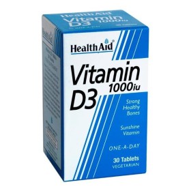 Health Aid Vitamin D3 1000 i.u. Συμπλήρωμα Βιταμίνης D3, 30tabs