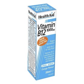 Health Aid Vitamin B12 1000mg Spray Βιταμίνη B12 σε Μορφή Spray για Γρήγορη Απορρόφηση 20ml