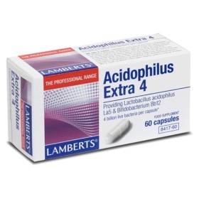 Lamberts Acidophilus Extra 4, 60 κάψουλες