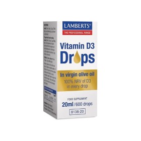 Lamberts Vitamin D3 Drops in Virgin Olive Oil- 20ml