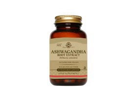 SOLGAR ASHWAGANDHA LEAF EXTRACT 60CAPS