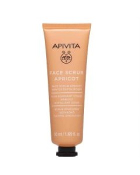 Apivita Face Scrub Apricot Gentle Exfoliating 50ml