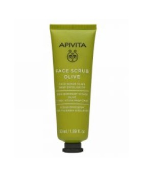 Apivita Face Scrub Olive Deep Exfoliating 50ml