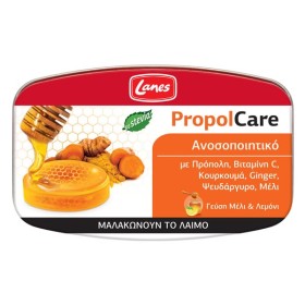 Lanes PropolCare Καραμέλες Μέλι & Λεμόνι 54gr