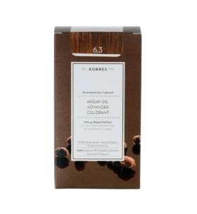 Korres Argan Oil Advanced Colorant  6.3 Ξανθό Σκούρο Μελί 50ml