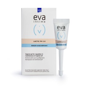 Intermed Eva Lactic Vaginal Gel 9 Προγεμισμένα Σωληνάρια