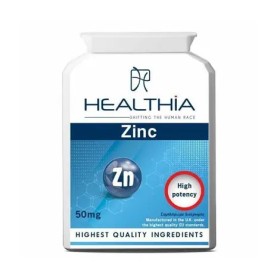 HEALTHIA ZINC 50mg 120caps