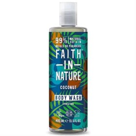 Faith in Nature Αφρόλουτρο Βιολογικό Έλαιο Καρύδας 400ml