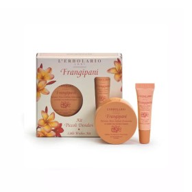 L? ERBOLARIO Frangipani Kit Piccoli Desideri- Lip Balm λάμψης 10 ml και ενυδατική Κρεμά Χεριών 40 ml