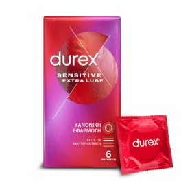 DUREX SENSITIVE  EXTRA LUBE 6X24X12