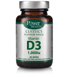 Power Health Classics Platinum Vitamin D3 1000IU 60tabs