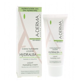 A-derma Hydralba Light 24h Hydrating Cream 40ml
