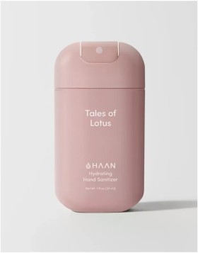 HAAN HYDRATING HAND SANITIZER TALES OF LOTUS