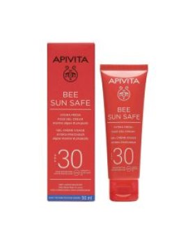 Apivita Bee Sun Safe SPF30 Αντηλιακή Ενυδατική Κρέμα-Gel Προσώπου 50ml
