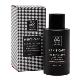 Apivita Men?s Care Eau De Toilette With Cedar & Cardamom 100ml