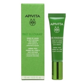 APIVITA - BEE RADIANT Κρέμα Ματιών για Σημάδια Γήρανσης & Ξεκούραστη Όψη με Λευκή Παιώνια & Πατενταρισμένη Πρόπολη - 15ml