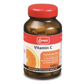 Lanes Vitamin C 1000mg 60 μασώμενες ταμπλέτες