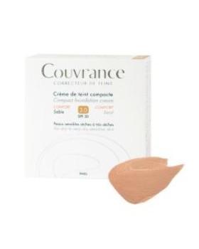 Avene Couvrance Compact Foundation Cream Mat Effect SPF30 3.0 Sable Sand- 10gr