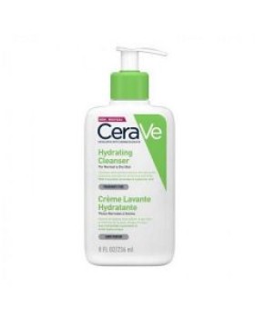 Cerave Hydrating Cleanser Κρέμα Καθαρισμού για Κανονικό έως Ξηρό Δέρμα, 236ml