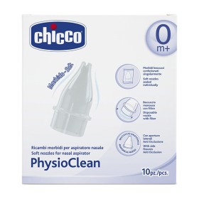 Chicco Physioclean Ανταλλακτικά για τον Ρινικό Αναρροφητήρα 10τμχ. (04982-00)