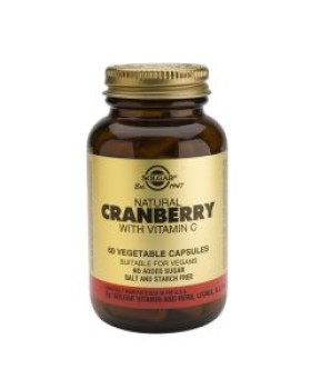 Solgar Cranberry Extract with Vitamin C 60 Φυτικές Κάψουλες