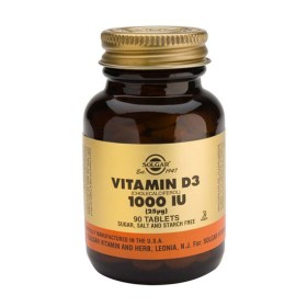 Solgar Vitamin D3 1000IU  90 Ταμπλέτες