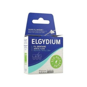 Elgydium Eco Friendly Οδοντικό Νήμα Λεπτό Κηρωμένο Φιλικό Προς το Περιβάλλον Με Γεύση Μέντα 35m