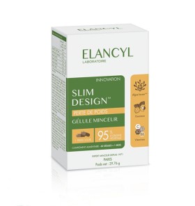 Elancyl Slim Design Gellule Minceur Συμπλήρωμα Διατροφής για Απώλεια Βάρους, 60caps